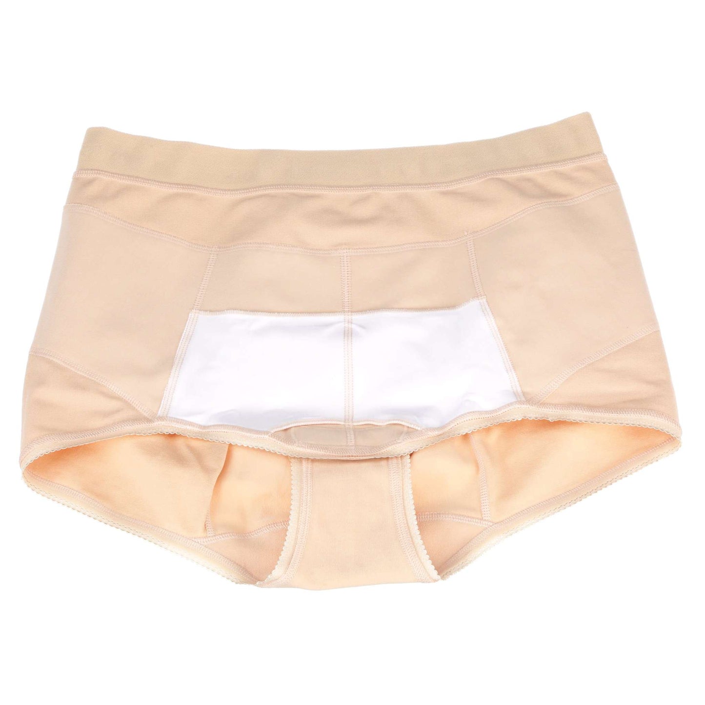 Women’s hernia underwear with left and right pads, model 672, breathable and non-allergenic.
