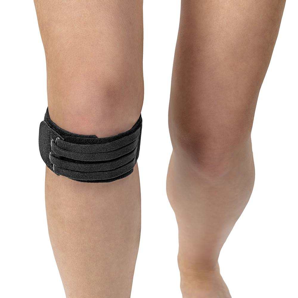 M-Brace Jumpers Knee Compression Brace for patellar tendonitis and sports prevention.