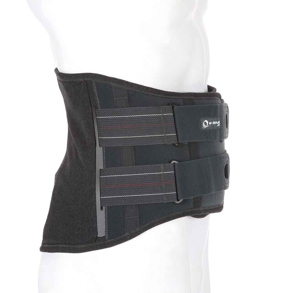 M-Brace Mini Lumblock back brace without panels for lumbar support.