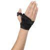 Thumb sprain splint providing support for thumb sprains and injuries.