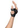 Breathable thumb sprain splint for thumb sprains with Rizofix feature.