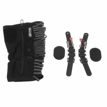 M-Brace Vega Aligner Knee Stabiliser with adjustable aluminum rods and breathable fabric for knee joint support.