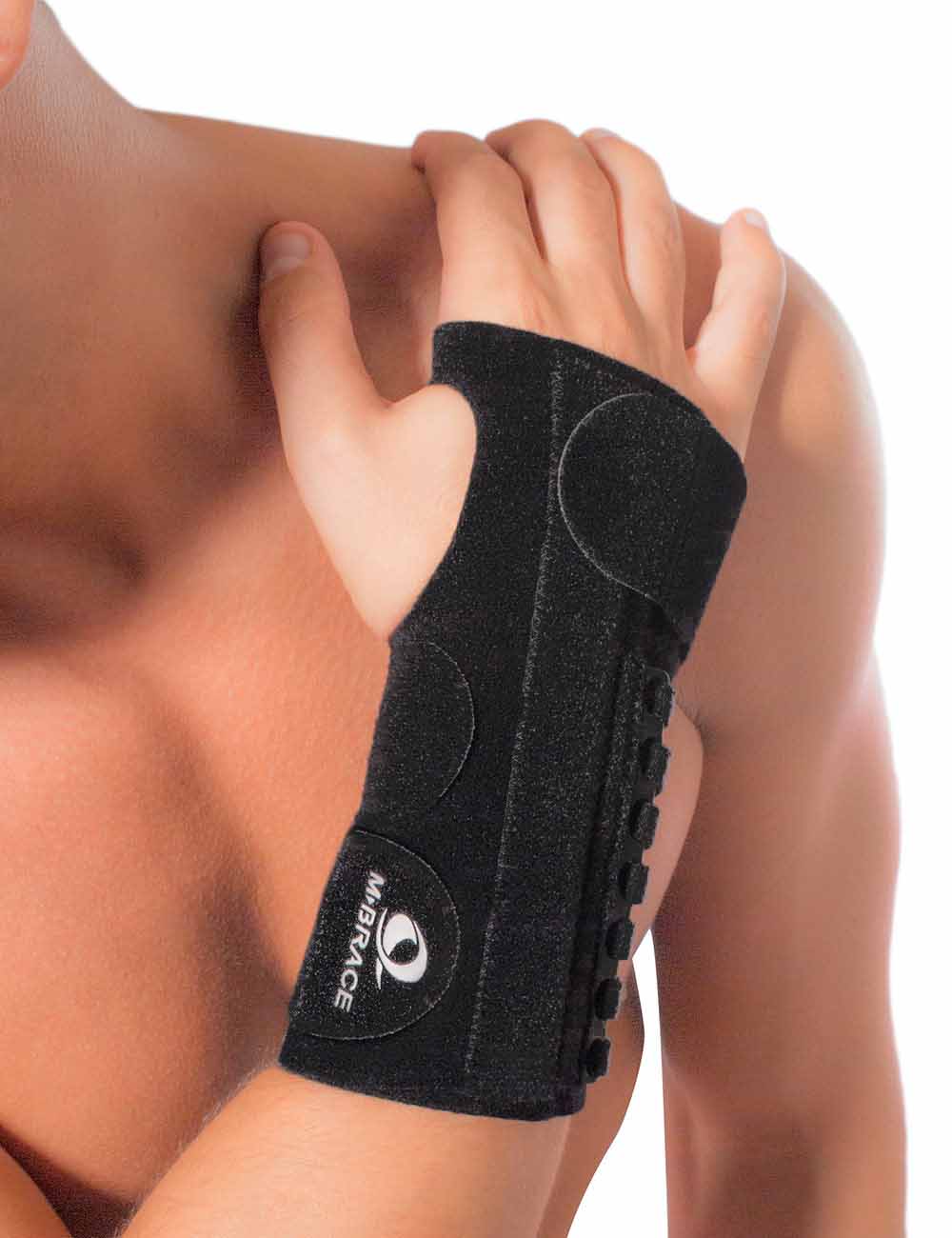 M-Brace Wrist Splint for support and immobilization, suitable for wrist injuries and conditions.